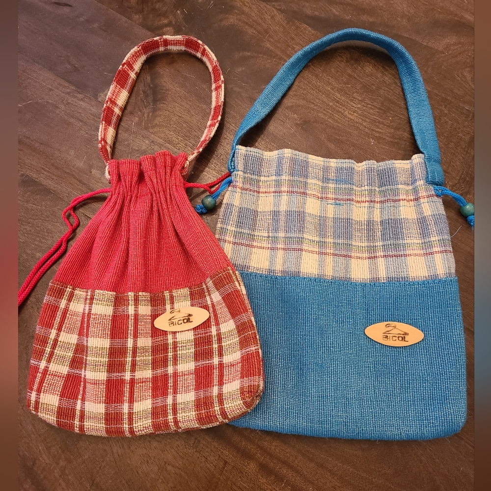 Drawstring mini bags from Philippines